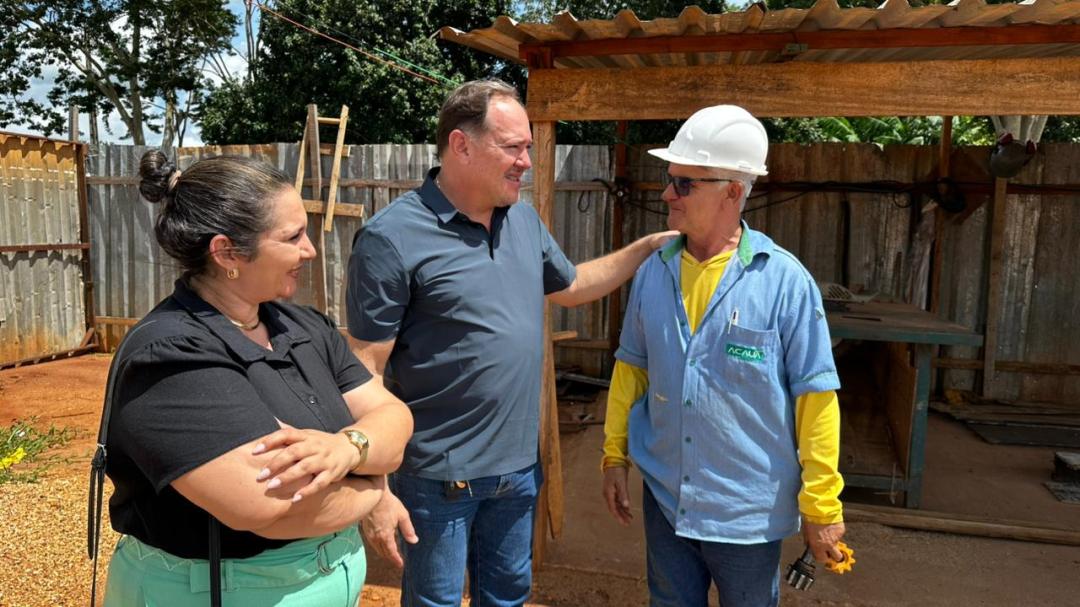 Vereadores realizam visita institucional à construção do novo prédio do Ministério Público