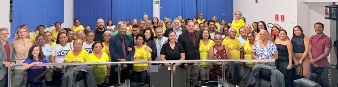 Conselho Municipal da Pessoa Idosa participa de sessão da Câmara de Tocantinópolis